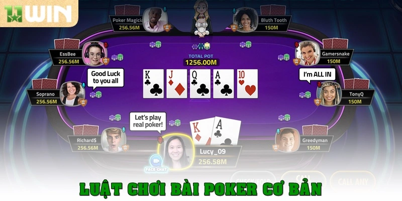 Poker là gì? Bí quyết chinh phục game bài đỉnh cao tại 11win 2 Luật chơi Poker là gì?